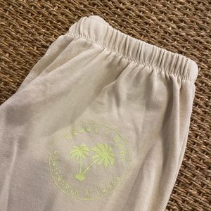 Ascot + Hart Tam Palm Tree Jogger